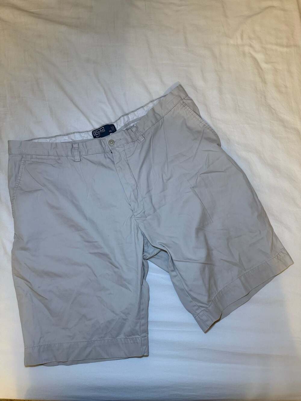 Polo Ralph Lauren Chino Shorts Size 40 Beige Cotton